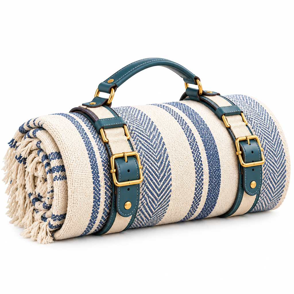 qelvazro™ Picnic Blanket Carry Strap — image 4