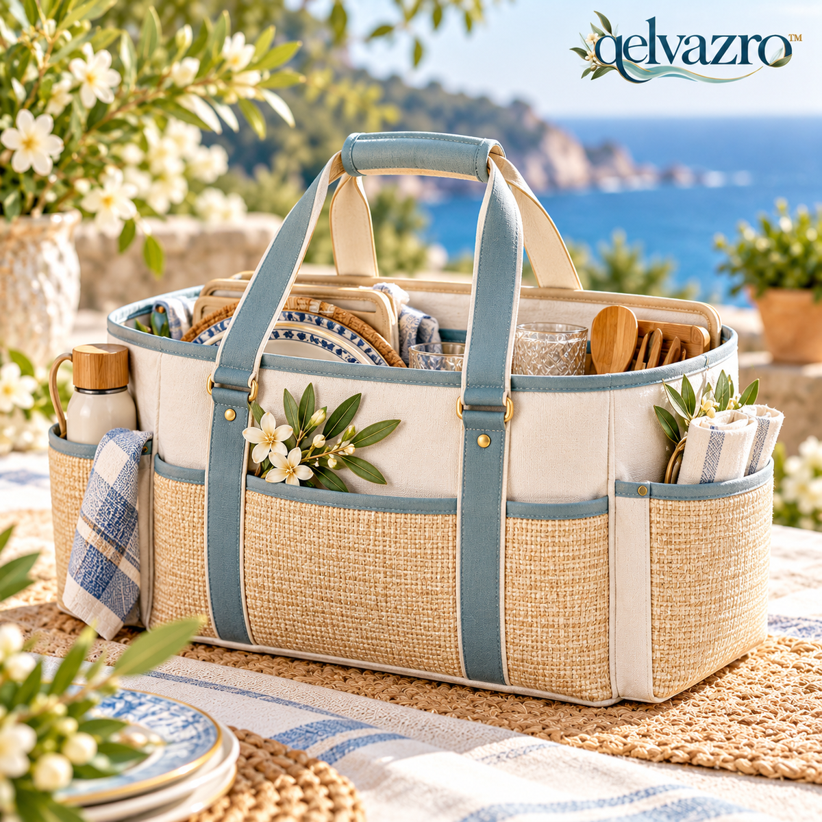 qelvazro™ Picnic Essentials Tote — image 1