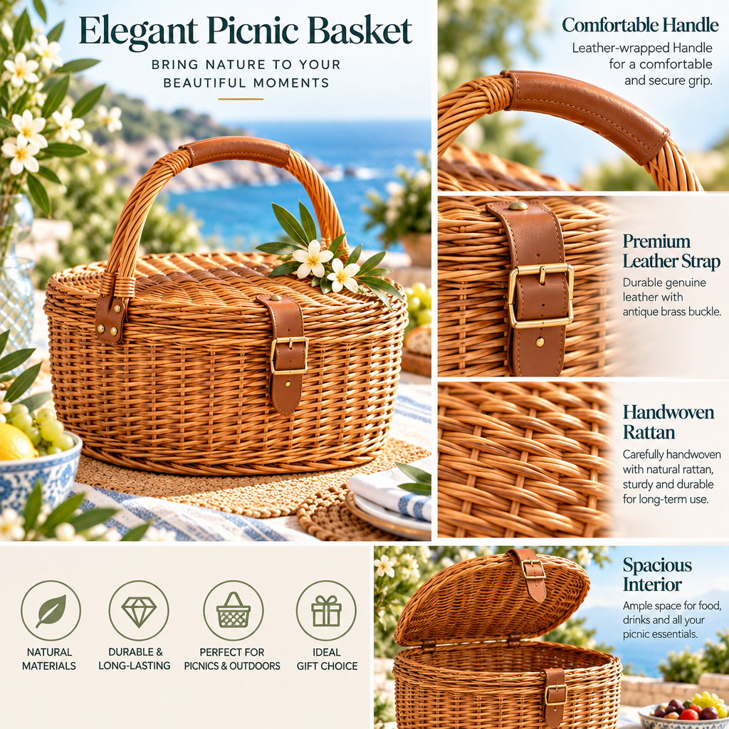 qelvazro™ Multi-Purpose Picnic Basket — image 5