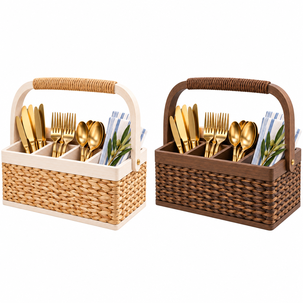 qelvazro™ Picnic Cutlery Caddy — image 3