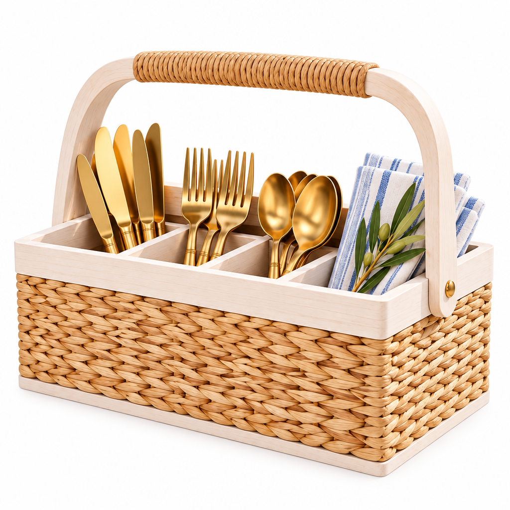 qelvazro™ Picnic Cutlery Caddy — image 4