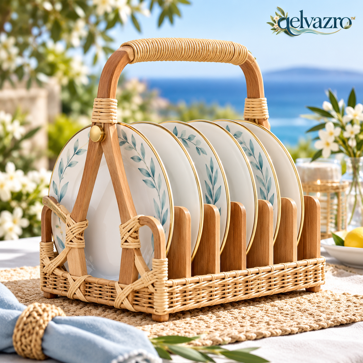 qelvazro™ Plate Carry Rack — image 1