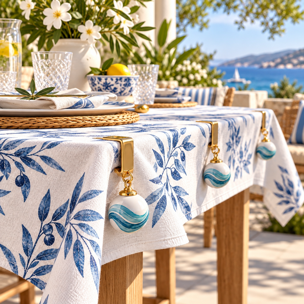 qelvazro™ Tablecloth Weight & Clip Set — image 3